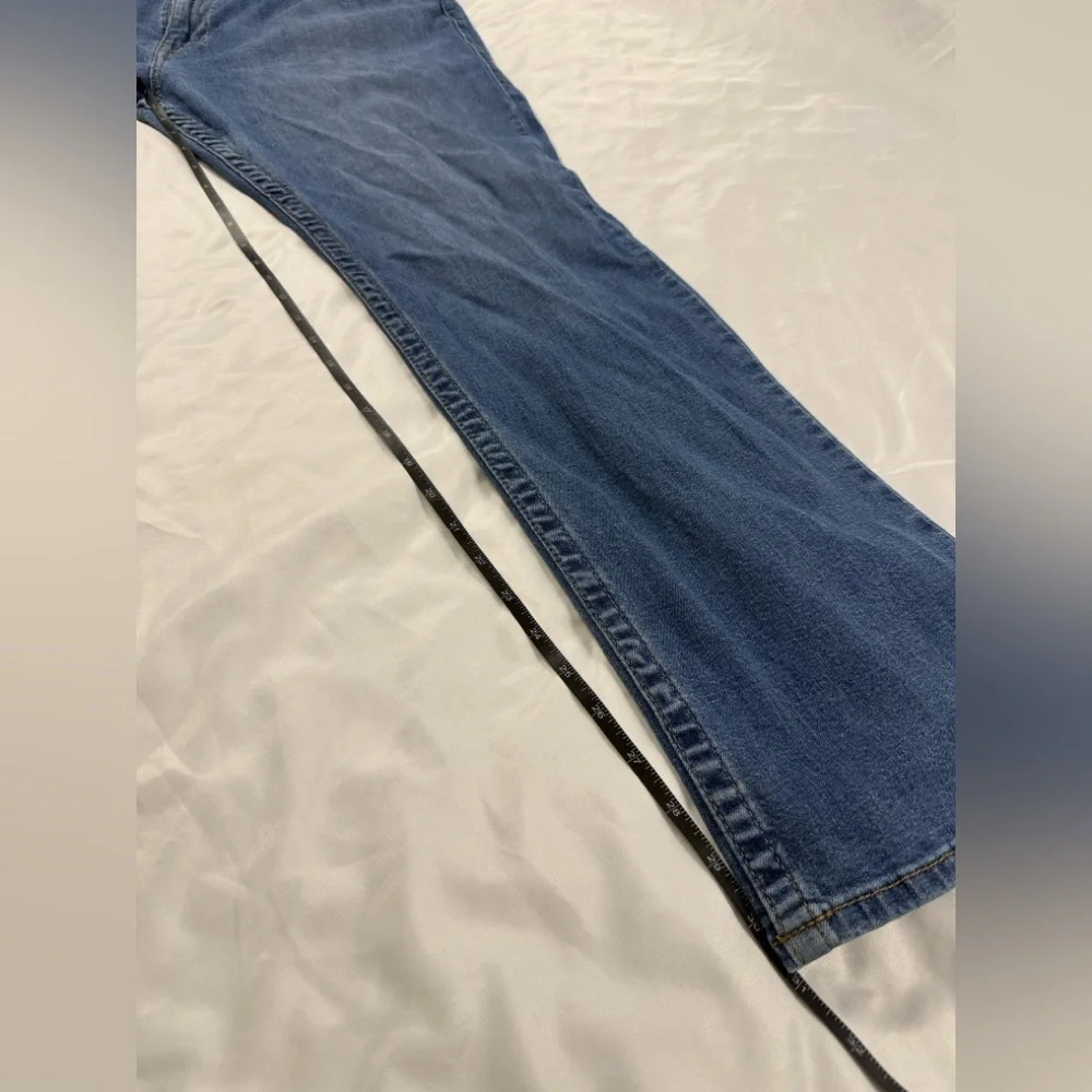 True Religion Ricky Jeans Mens 40x31 Relaxed Straight Medium Wash Stretch Denim